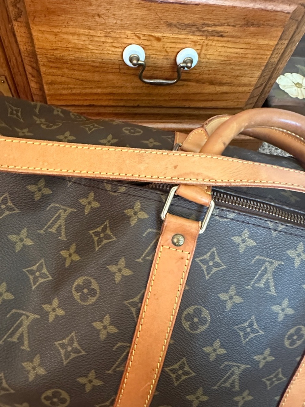 Louis Vuitton Monogram Canvas Keepall  Bandouliere 55 - Picture 15 of 15
